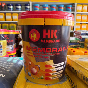 HK Membrane 18kg - Màng chống thấm đàn hồi dạng lỏng gốc bitum